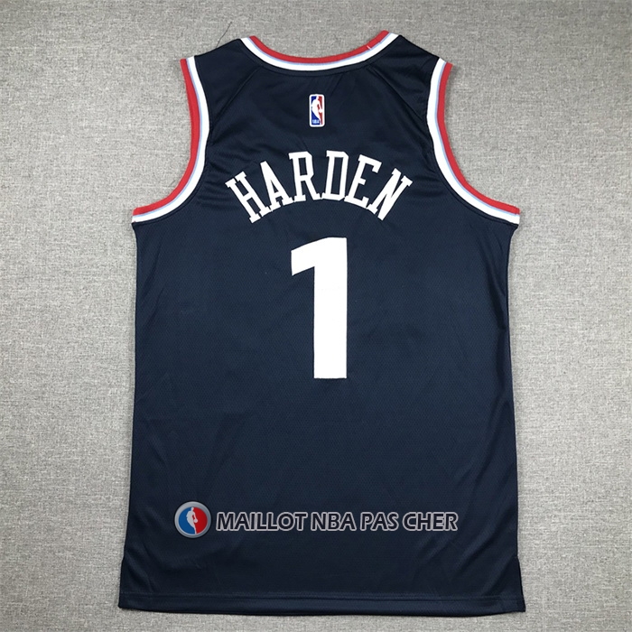Maillot Los Angeles Clippers James Harden Icon 2024-25 Bleu